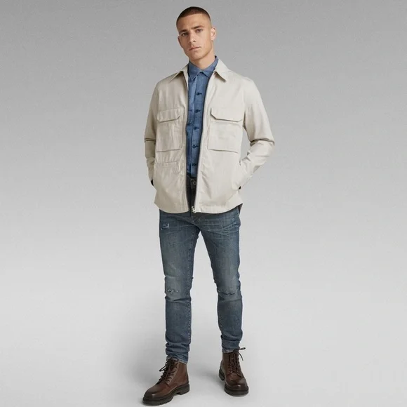 G-Star Raw Zip Overshirt Jacket Size XL NWT